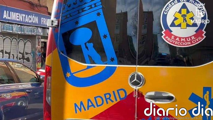Herida grave una mujer de 36 años en una colisión entre un turismo y una moto en Moratalaz (Madrid)