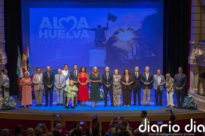 Huelva reconoce el talento y la solidaridad de sus vecinos en la primera edición de los Premios 'Alma'
