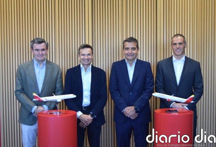 Iberia y su filial Express pactan con el Sepla un nuevo marco laboral con ocho aviones extra y 240 empleos