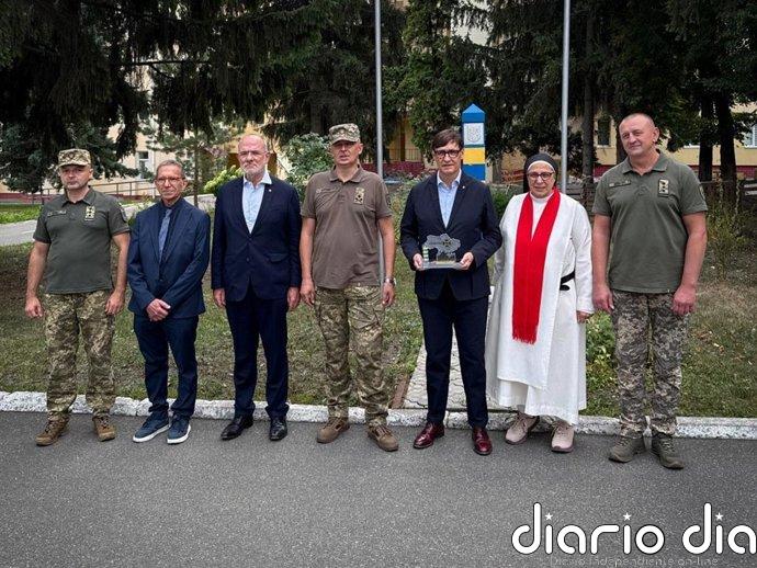 Illa se compromete a seguir ayudando a Ucrania: "Nos están defendiendo a nosotros"