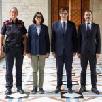 Illa se reúne con Ferran López y Sílvia Catà, al frente del relevo en la cúpula de Mossos