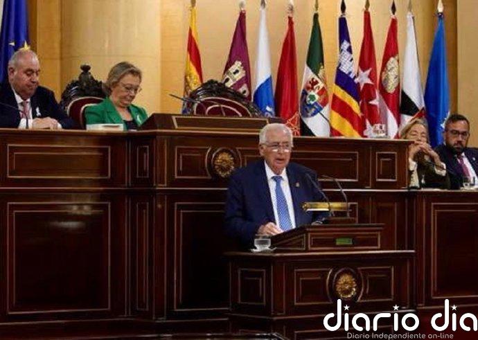 Imbroda (PP) considera la Medalla de Oro del Senado “un gran apoyo a la españolidad de Ceuta y Melilla”