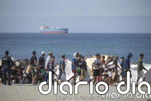 Interior difunde la nota del CENIF del "incremento paulatino" de entradas a nado en Ceuta: "Es una tendencia incipiente"