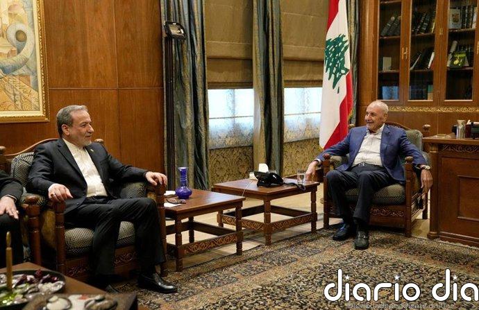 Irán transmite a Líbano su "pleno apoyo" ante "la ocupación y las agresiones" israelíes y llama a cooperar
