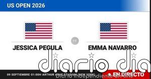 Jessica Pegula - Emma Navarro, en directo hoy: sigue el partido de US Open WTA