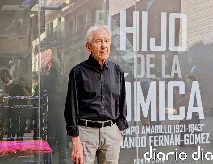 José Sacristán homenajea a Fernán-Gómez en el Teatre Romea: "Nunca he hecho nada tan personal"