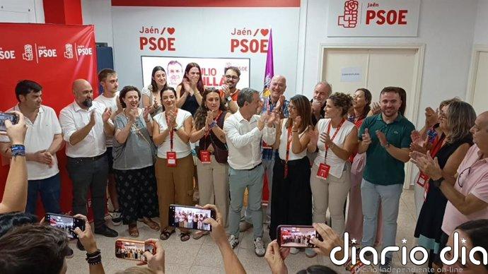 Julio Millán, elegido candidato del PSOE a la alcaldía de Jaén con un 70% de los votos de la militancia