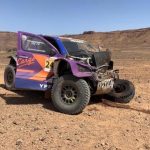 Kevin Benavides y su copiloto sufren un fuerte accidente sin consecuencias en la 2ª etapa del Rally Marruecos