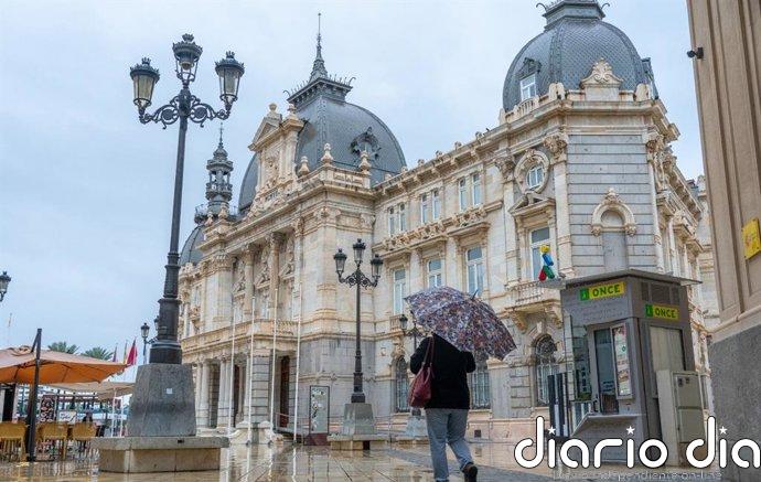 La Aemet activa aviso rojo en el Campo de Cartagena y Mazarrón por lluvias