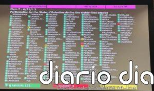 La Asamblea General de la ONU respalda con 152 votos la participación palestina tras el veto de EEUU