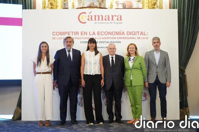 La Cámara de Comercio defiende acelerar la adopción empresarial de la IA para avanzar en competitividad