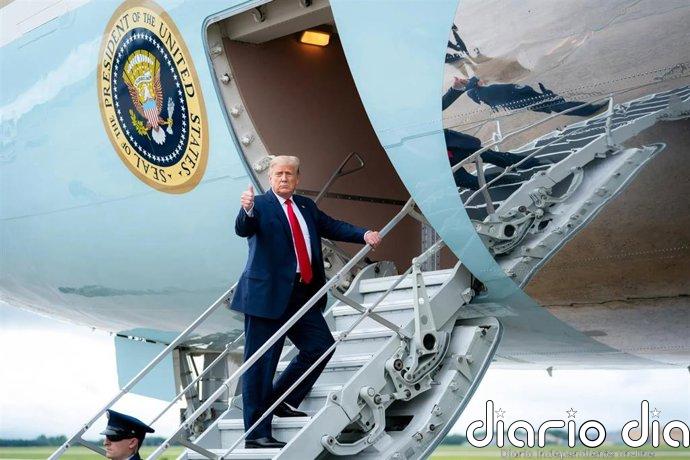 La Casa Blanca impide a los periodistas de CNN subir al Air Force One para cubrir a Trump en un viaje a Tennessee