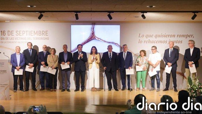 La Comunitat recuerda a las víctimas del terrorismo desde Mutxamel coincidiendo con los 35 años del atentado de ETA