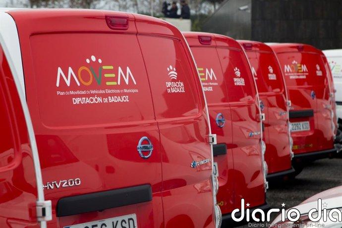 La Diputación de Badajoz destina 7,2 millones para dotar a todos los municipios de la provincia con vehículos eléctricos