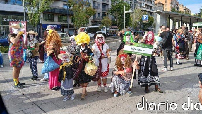 La Diputación de Cáceres lleva a Zamora la fuerza de sus máscaras y tradiciones ancestrales