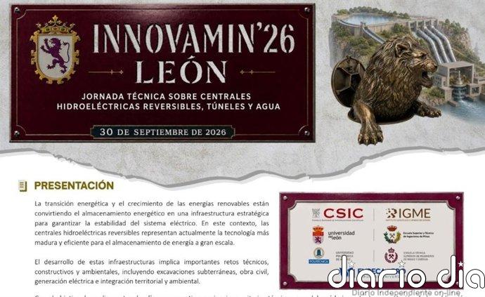 La Escuela de Minas de la ULE reúne a expertos para afrontar el reto de las centrales hidroeléctricas reversibles