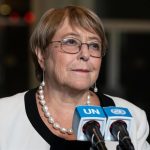 La expresidenta de Chile Michelle Bachelet retira su candidatura a la Secretaría General de la ONU