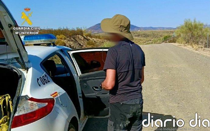 La Guardia Civil auxilia a un peregrino sin agua y síntomas de un golpe de calor en Cañaveral (Cáceres)