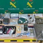 La Guardia Civil desmantela un punto de venta de droga en Soria en una operación que deja seis detenidos