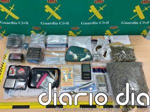La Guardia Civil desmantela un punto de venta de droga en Soria en una operación que deja seis detenidos