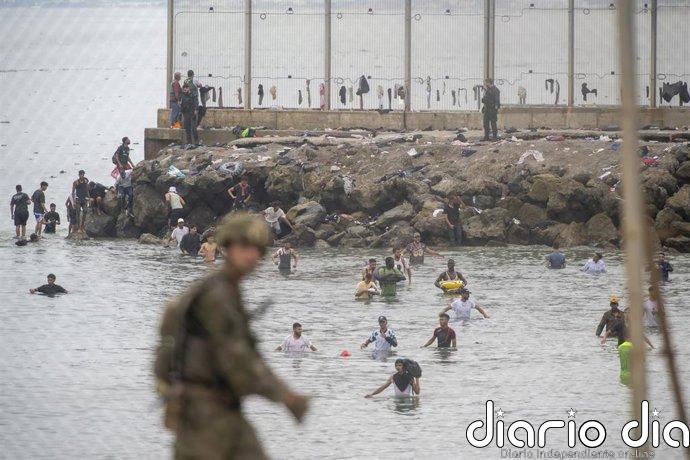 La Guardia Civil informa a la jueza que los avisos previos no predecían la entrada masiva que se produjo en Ceuta