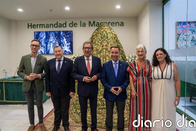 La Hermandad de la Macarena y la Fundación Cajasol impulsan la restauración del manto Camaronero de la Esperanza