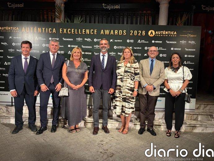 La Junta destaca la "profesionalización y talento" del sector agroalimentario en los Auténtica Excellence Awards