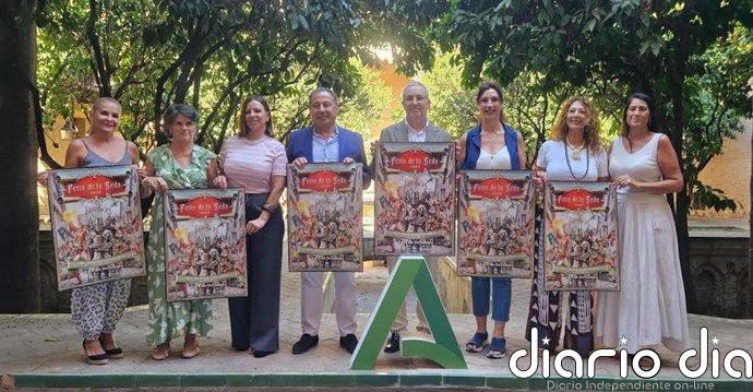 La Junta presenta la Feria de la Seda de Los Molares (Sevilla) como "referente turístico y cultural de la comarca"
