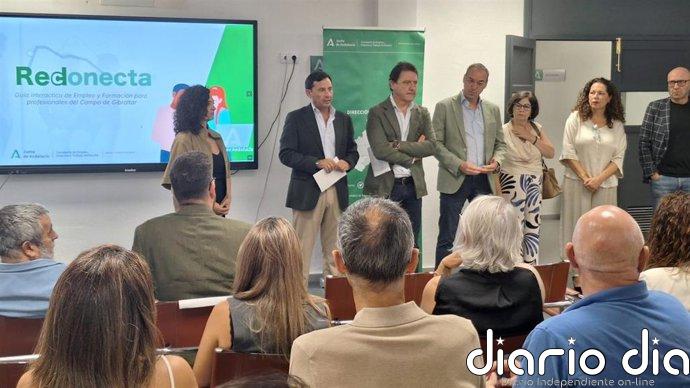 La Junta presenta 'RedConecta', la guía que conecta los recursos de empleo y formación del Campo de Gibraltar