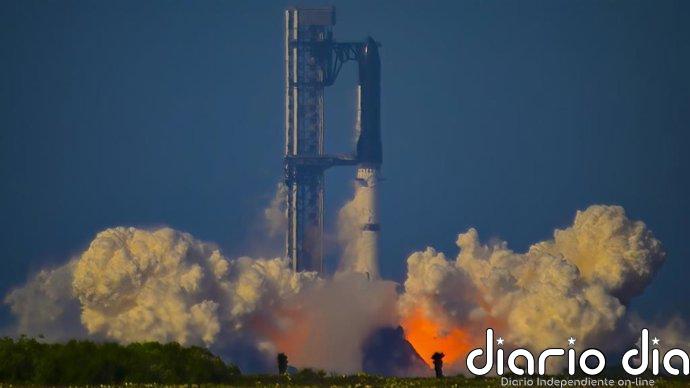 La nave Starship de SpaceX realiza su primer vuelo orbital