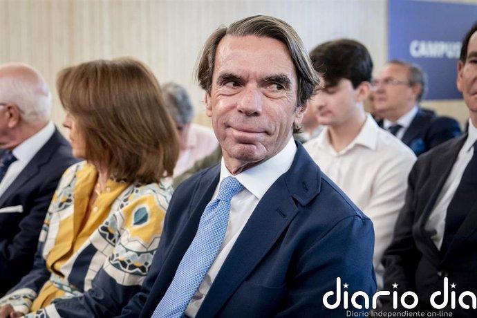 La sociedad de José María Aznar entró en 'números rojos' en 2025 con unas pérdidas 10.400 euros