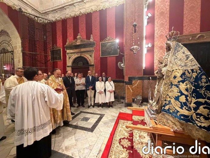 La Virgen de los Milagros regresa a su camarín y pone fin a los actos de su festividad en El Puerto (Cádiz)