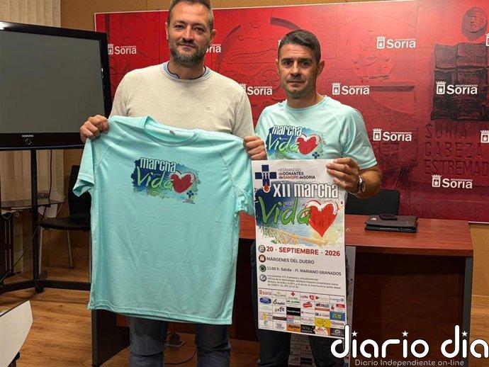 La XII Marcha por la Vida recordará la necesidad de donar en Soria, donde se han registrado 3.242 donaciones este año