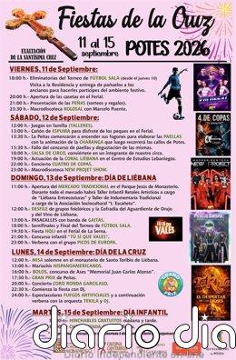 Las Fiestas de la Cruz de Potes arrancan este fin de semana con cinco jornadas de música, gastronomía y deporte