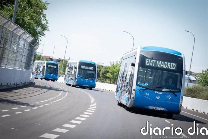 Las lanzaderas gratuitas de EMT superan los 100.000 viajes durante el fin de semana del Gran Premio de Fórmula 1