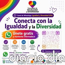 Las Palmas de Gran Canaria lanza el canal de WhatsApp 'Igualdad y Diversidad LPGC'