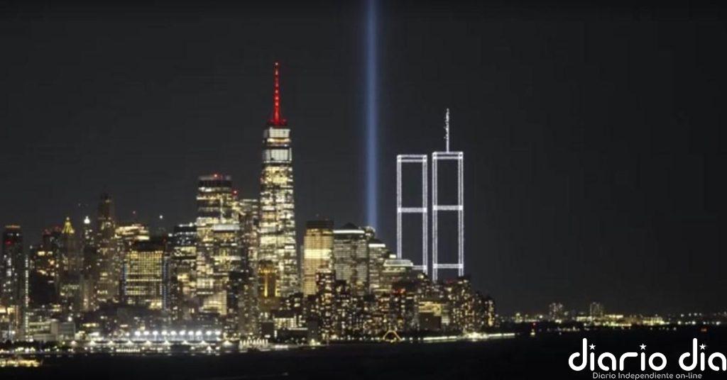 Las Torres Gemelas vuelven al skyline de Nueva York en el 25 aniversario del atentado