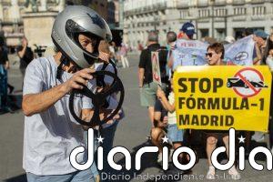 Liberadas las 11 activistas de Greenpeace detenidas este sábado cuando protestaban junto al circuito de F1 en Madrid