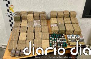 Localizan 27 kilos de hachís y diversa munición durante una actuación por una presunta agresión en Navalmoral
