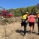 Los Bomberos de Mallorca rescatan a tres personas