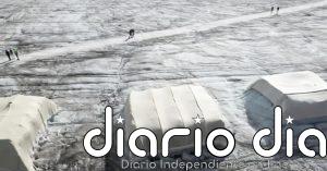 Los glaciares suizos, 'abrigados'