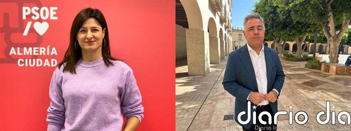 Los precandidatos del PSOE en Almería y Roquetas presentan y ratifican sus avales para las primarias