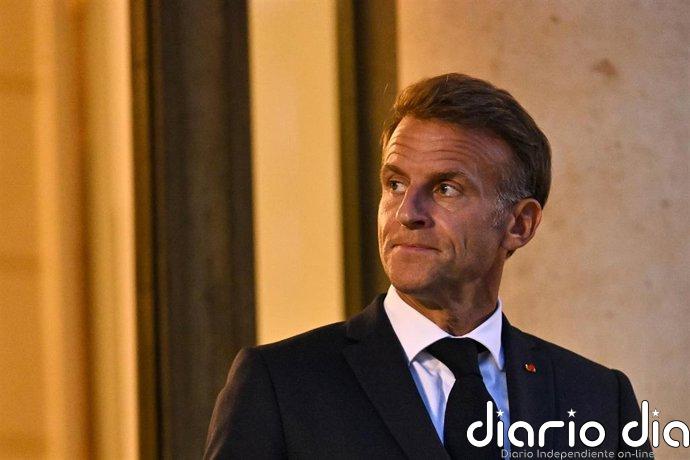 Macron anuncia un despliegue recursos militares en Arabia Saudí para proteger Yanbu