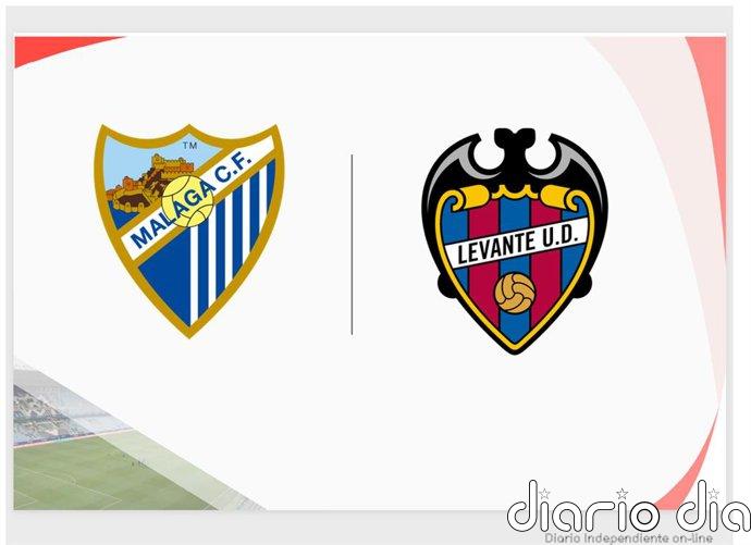 Málaga - Levante, en directo hoy: estadísticas previas y alineaciones probables