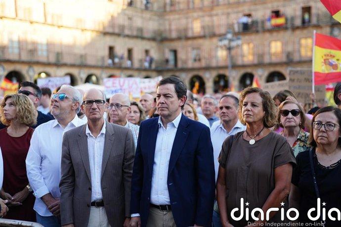 Mañueco pide desde Salamanca que se recupere la normalidad de los ceutíes "antes de la invasión de hace un mes"