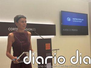 Marín (PP) tilda de "insoportable" el silencio del PSOE-Aragón ante la concesión del tercer grado al etarra Henri Parot