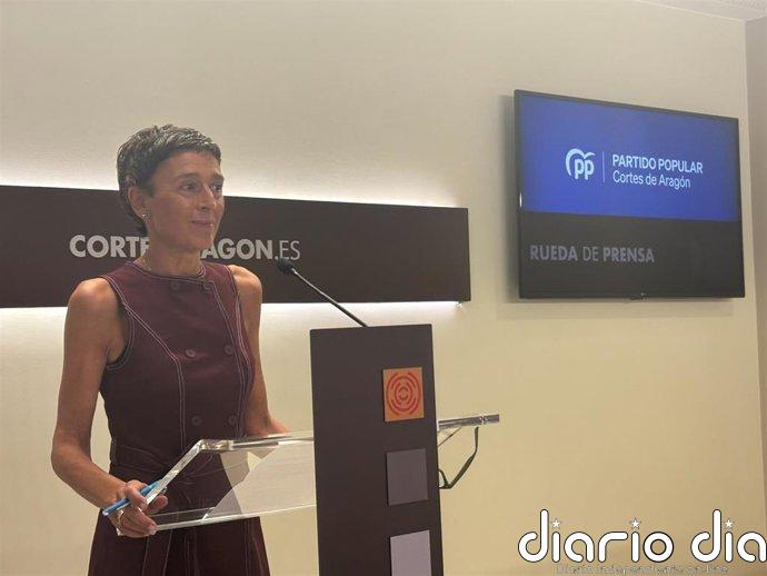 Marín (PP) tilda de "insoportable" el silencio del PSOE-Aragón ante la concesión del tercer grado al etarra Henri Parot