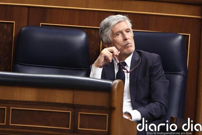 Marlaska califica de bulo que la CIA avisara al CNI de la crisis de Ceuta: Robles lo habría elevado a Seguridad Nacional