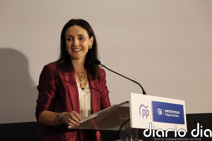 Marta Siles, elegida presidenta del PP de Priego