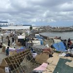 Más de 100 chabolas ocupan la playa de Benítez de Ceuta junto al Trampolín y la planta desalinizadora